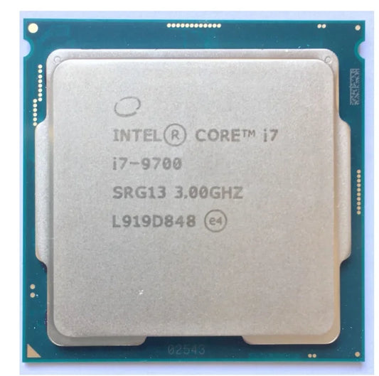 酷睿i7托盘处理器cpu i7 9700 i7 10700 i7 13700f
