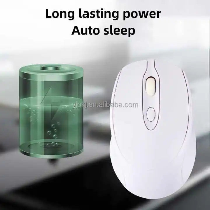 Rechargeable Macaron DPI 800 1200 1600 Bluetooth 2.4G Gaming Office Wireless Mouse